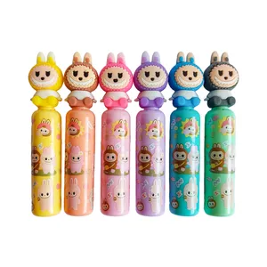 ماژیک علامت گذار مدل مینی طرح لبوبو بسته 6 عددی