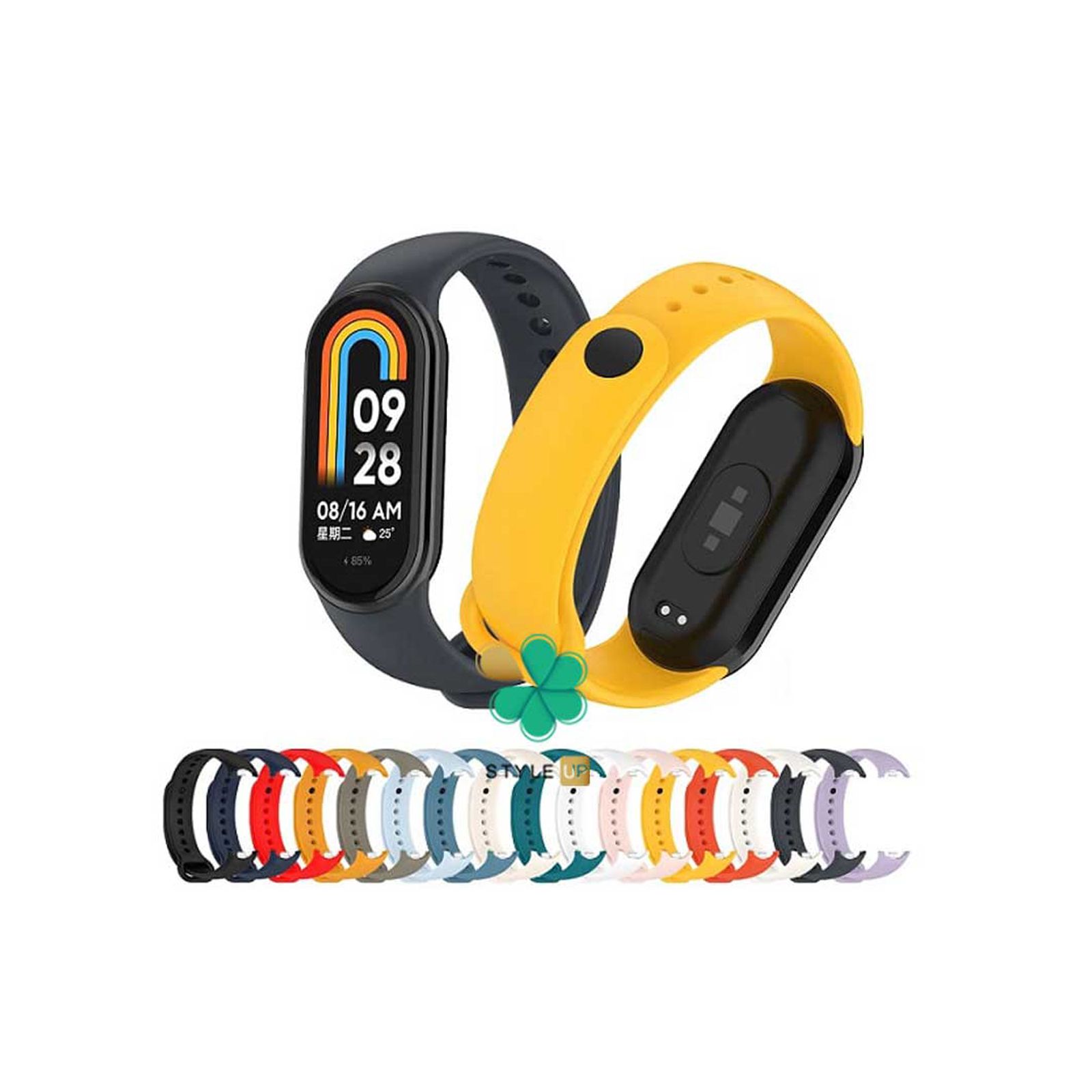 مچ بند هوشمند شیائومی مدل Mi Band 8 گلوبال -  - 24