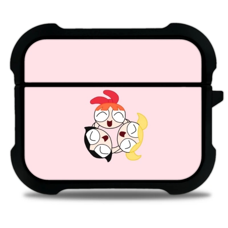 کاور آکام مدل AAPPCASHW-POWER PUFF GIRLS2 مناسب برای کیس اپل ایرپاد پرو
