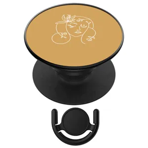 پایه نگهدارنده گوشی موبایل پاپ سوکت آکام مدل APSC02690 به همراه پاپ کلیپ