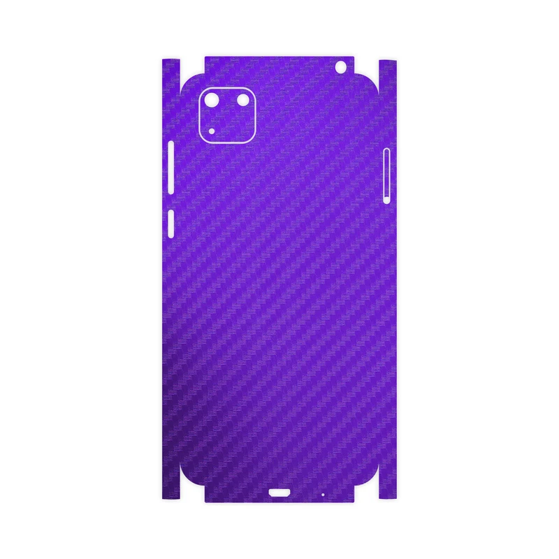 برچسب پوششی ماهوت مدل Purple-Fiber-FullSkin مناسب برای گوشی موبایل هوآوی Y5P