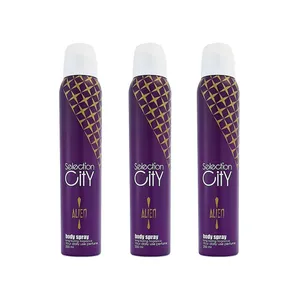  اسپری خوشبوکننده بدن زنانه سلکشن سیتی مدل alien حجم 200 میلی لیتر مجموعه ۳ عددی