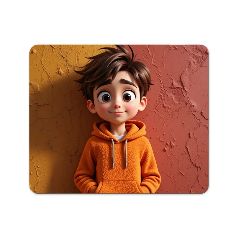 ماوس پد پاد آفرین طرح پسر کد 929 سایز 19*24 سانتی متر