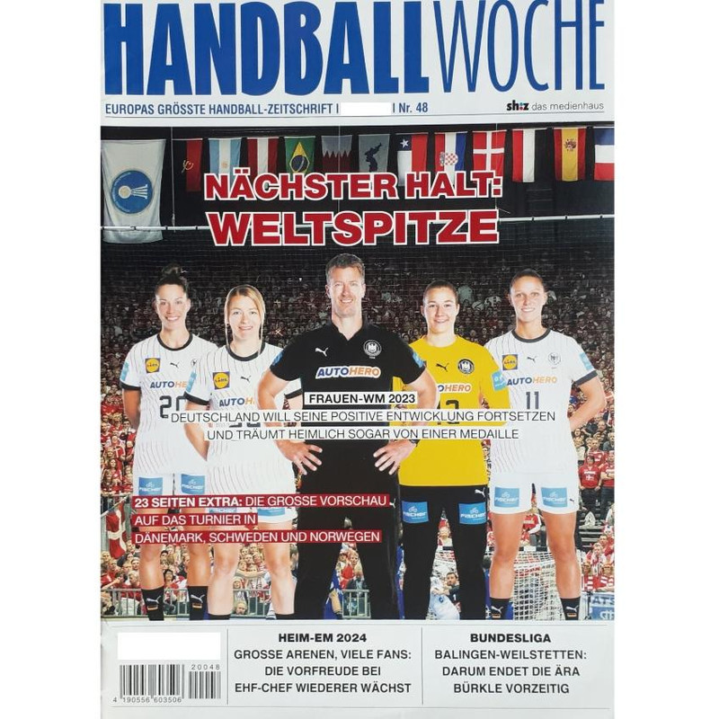 مجله Handball Woche نوامبر 2023