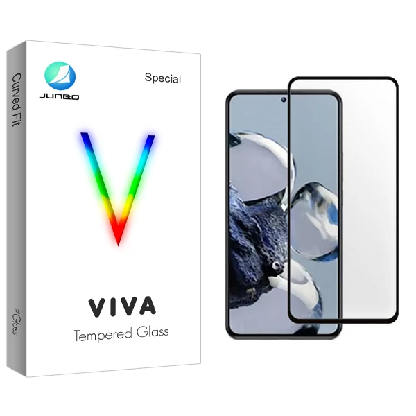 محافظ صفحه نمایش شیشه ای جانبو مدل Viva مناسب برای گوشی موبایل شیائومی 12T