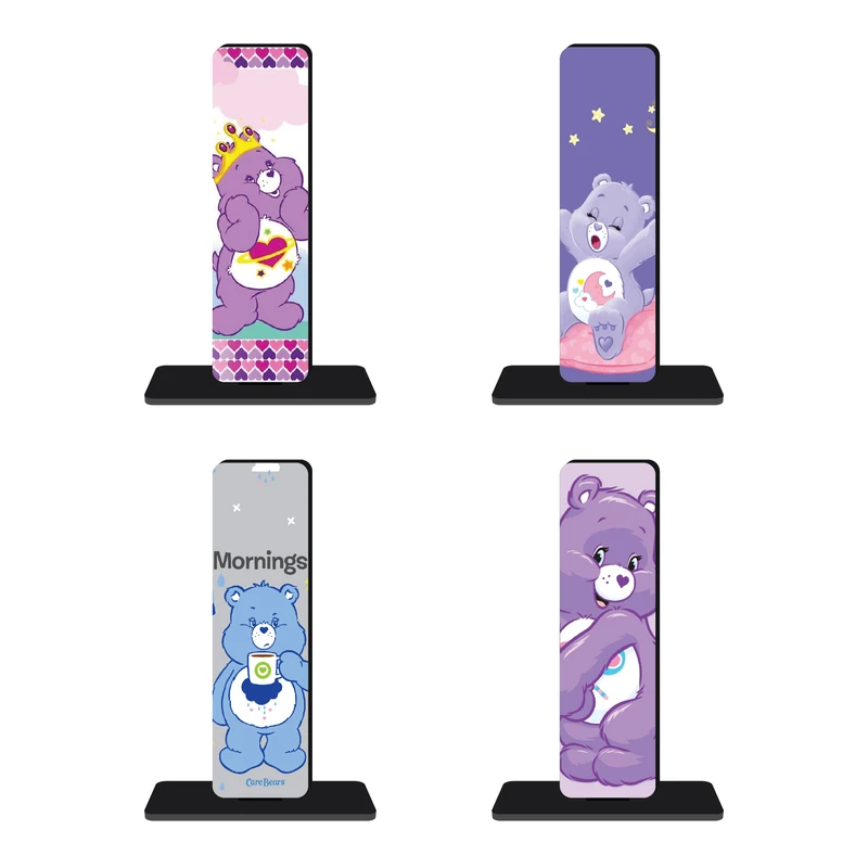 استند رومیزی تزیینی مدل کارتون خرس های مهربان کد 54 مجموعه 4 عددی