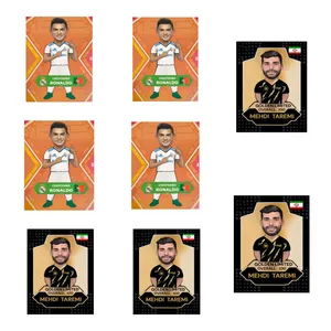 اسباب بازی شانسی طرح کریستانو رونالدو و مهدی طارمی مدل پریمیوم گلدن لیمیتد سری 2025 مجموعه 8 عددی