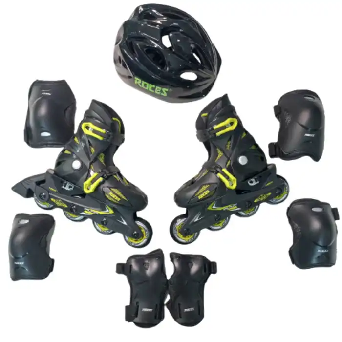 اسکیت کفشی روسز مدل orlando 30_35 به همراه کلاه و ست ایمنی
