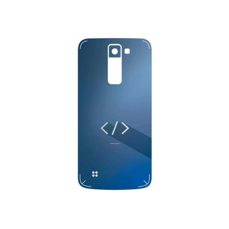 برچسب پوششی ماهوت مدل Minimal Coding icon مناسب برای گوشی موبایل ال جی K8