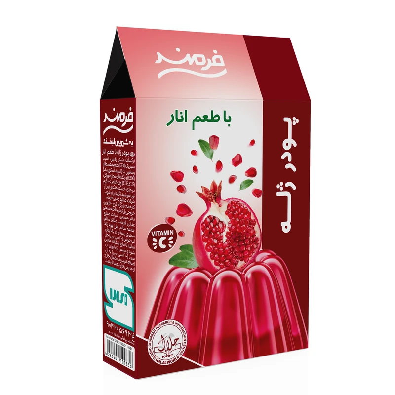 پودر ژله انار فرمند - 100 گرم عکس شماره 2