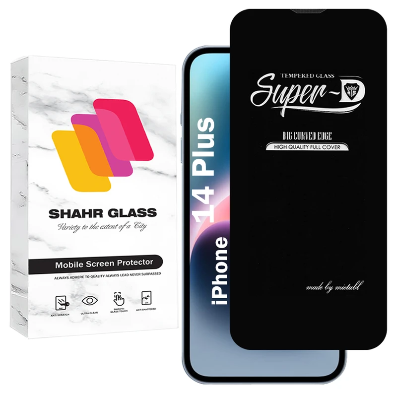محافظ صفحه نمایش شهر گلس مدل SUPERDNSH مناسب برای گوشی موبایل اپل iPhone 14 Plus