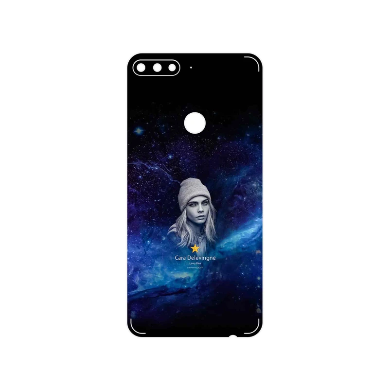 برچسب پوششی ماهوت مدل Cara Delevingne مناسب برای گوشی موبایل هوآوی Y7 Prime 2018