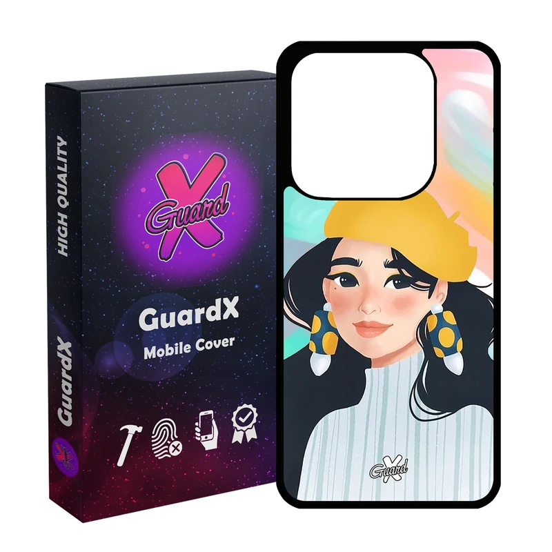 کاور گارد ایکس طرح دختر مدل 10261 مناسب برای گوشی موبایل شیائومی Redmi Note 14 4G