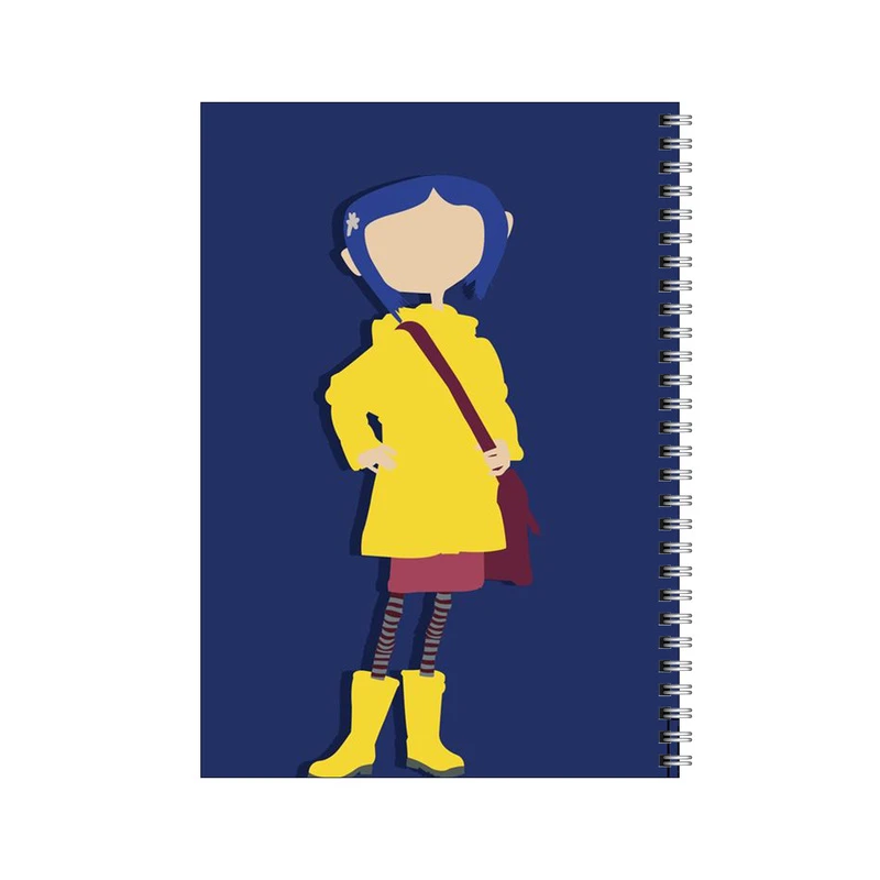 دفتر مشق 50 برگ بامبیلیپ طرح کورالین  کد 9398132