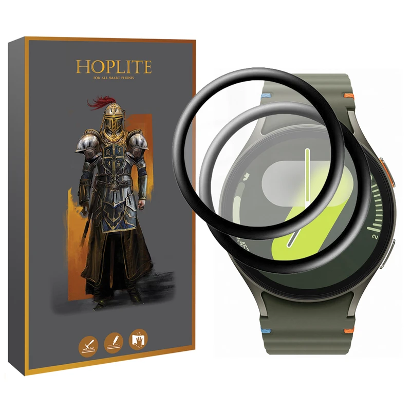 محافظ صفحه نمایش هاپلایت مدل Pmma-HL مناسب برای ساعت هوشمند سامسونگ Galaxy Watch 7 40mm بسته دو عددی