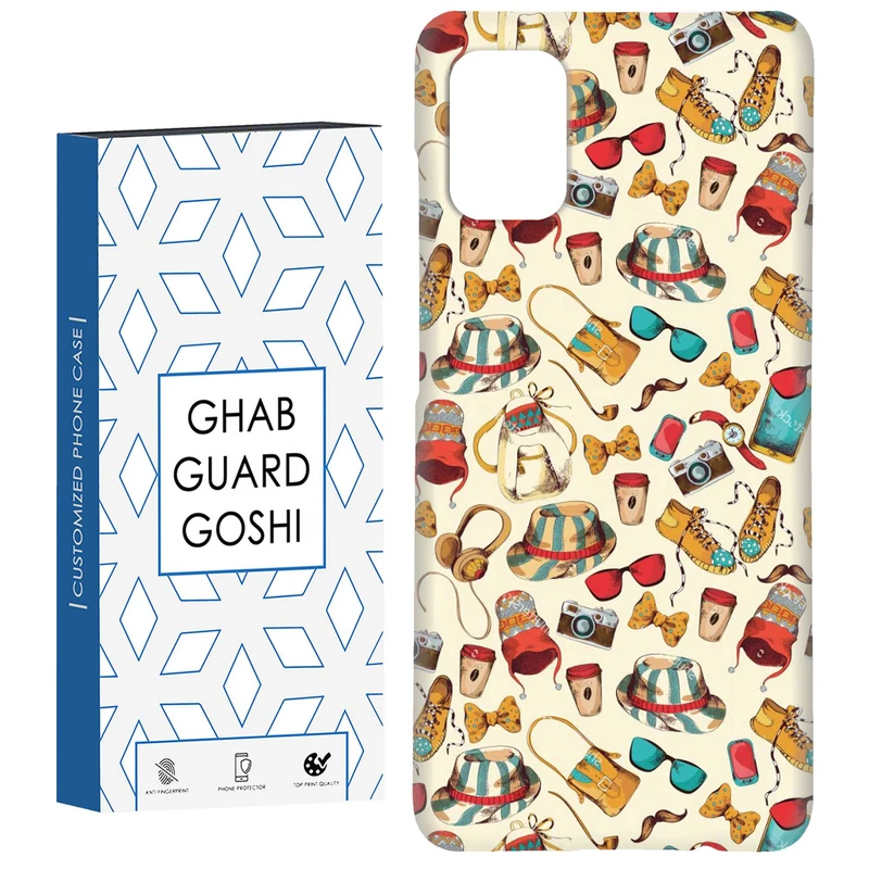 کاور قاب گارد گوشی طرح عینک و کلاه کد Dimo-788 مناسب برای گوشی موبایل سامسونگ Galaxy A31