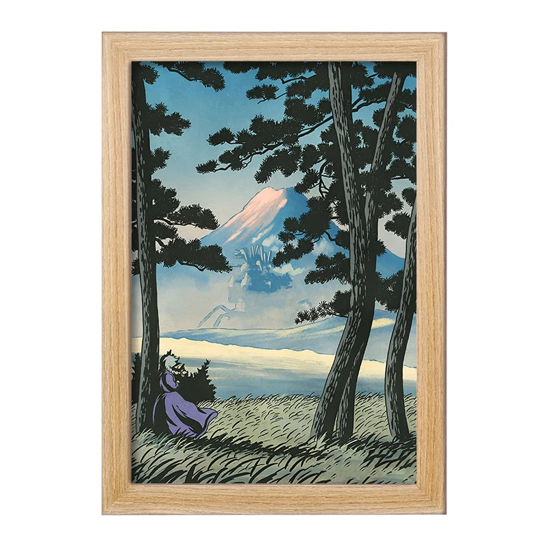 تابلو خندالو مدل انیمه قلعه متحرک هاول کد F9071