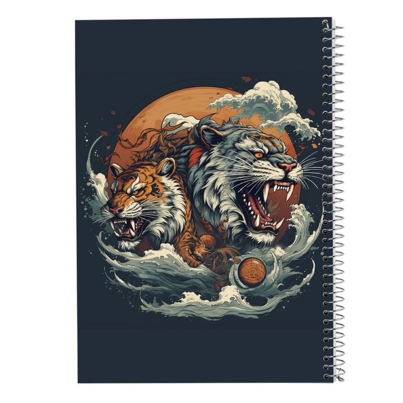 دفتر ژورنال نویسی 50 برگ مدوپد مدل نقطه ای طرح Vindland Saga کد DF3217