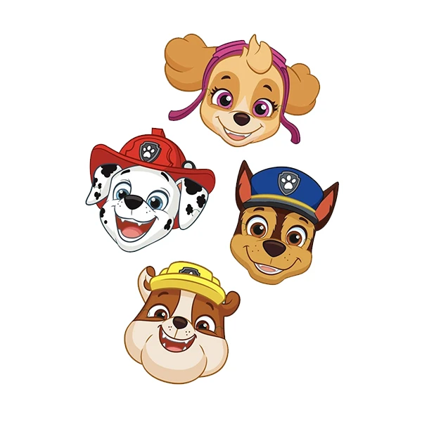  استیکر پارچه و لباس پاد آفرین طرح سگ های نگهبان کد 2654