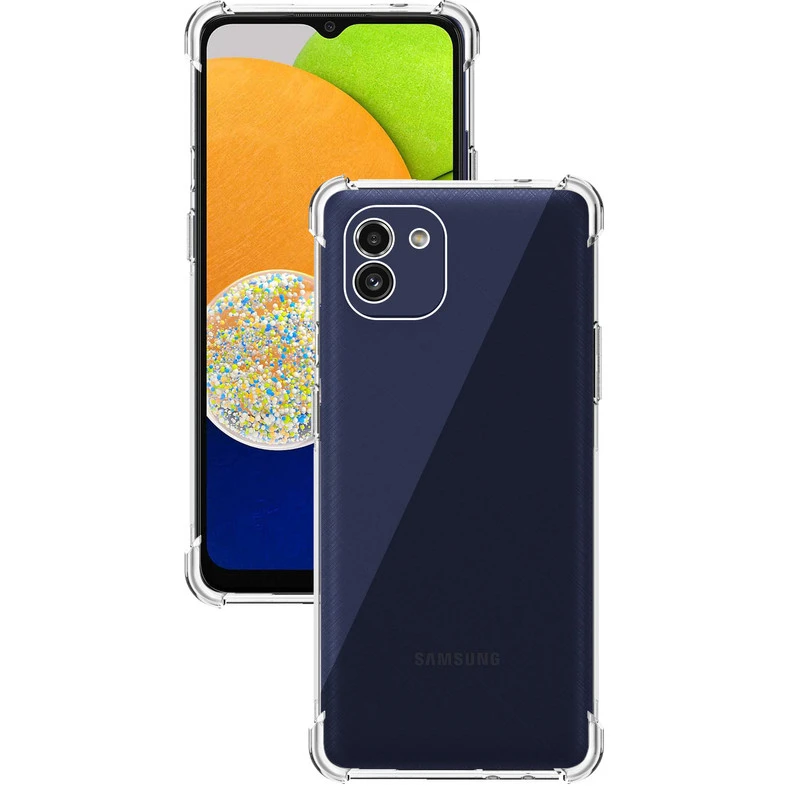 کاور مدل Clear مناسب برای گوشی موبایل سامسونگ Galaxy A03