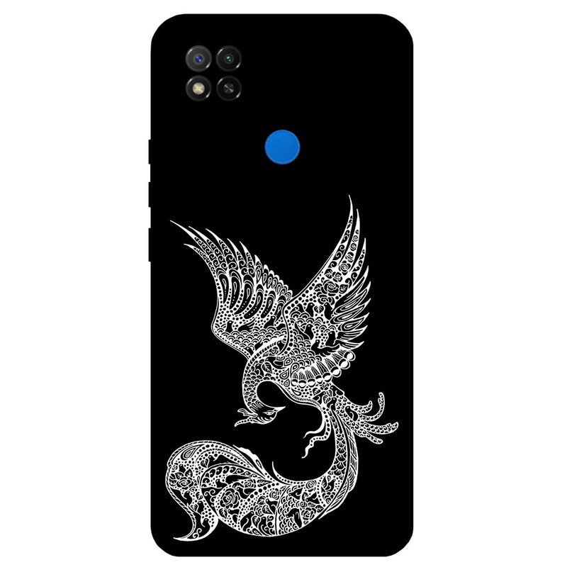 کاور مگافون طرح ققنوس مدل 1629 مناسب برای گوشی موبایل شیائومی Redmi 9 Active