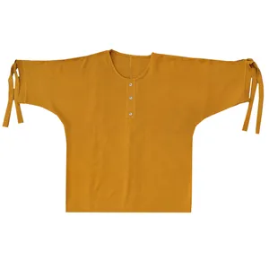 بلوز آستین سه ربع زنانه مدل ابر و بادی