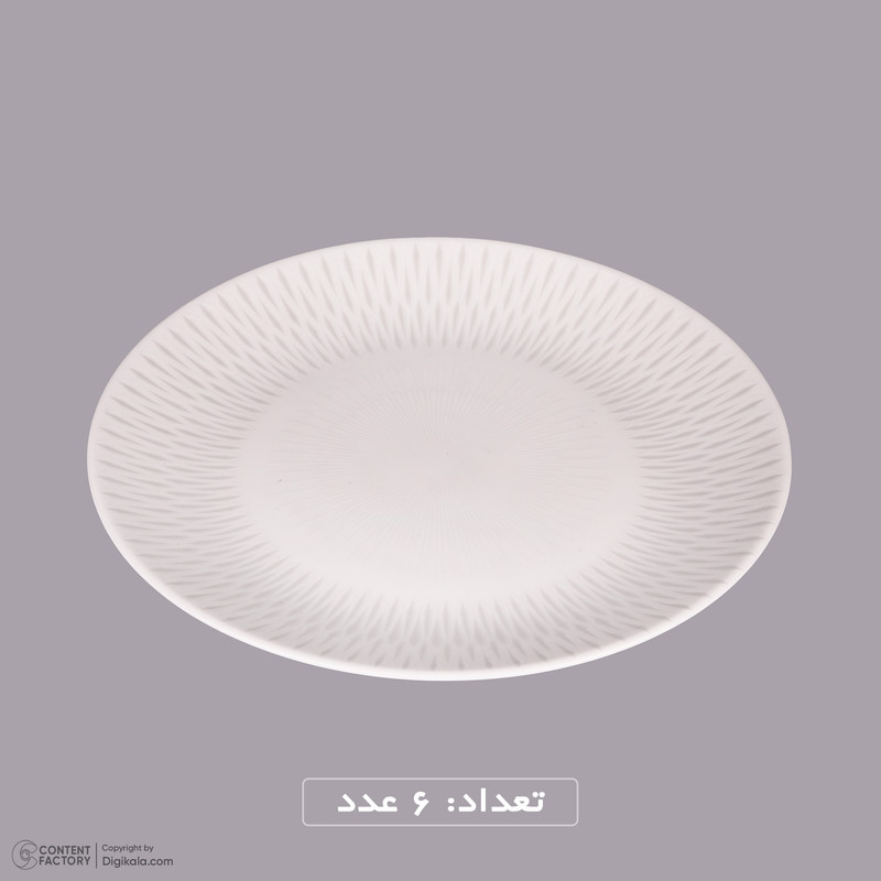 سرویس غذاخوری 18 پارچه 6 نفر مدل 1050
