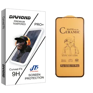 JF Diamond glass Ceramics Screen Protector For Apple اپل iPhone XS