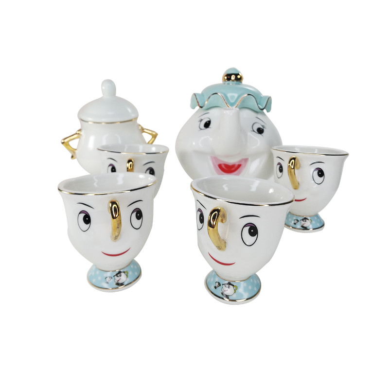 سرویس چای خوری 8 پارچه مدل دیو و دلبر