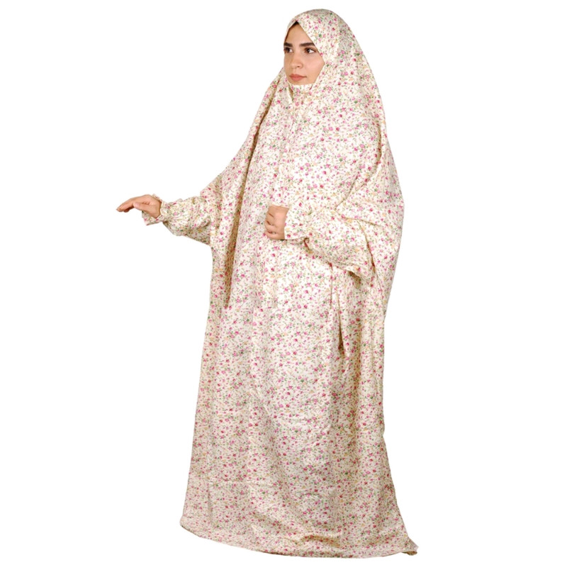 چادر نماز مدل آستین پرنسسی کد 2