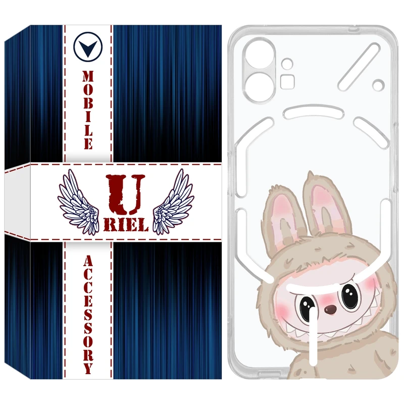 کاور یوریل مدل Clear کد 119 طرح لبوبو مناسب برای گوشی موبایل ناتینگ فون Nothing Phone 1