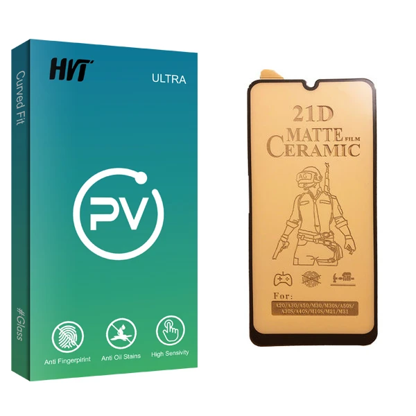 محافظ صفحه نمایش سرامیکی اچ وی تی مدل PV glass مناسب برای گوشی موبایل سامسونگ Galaxy A30s