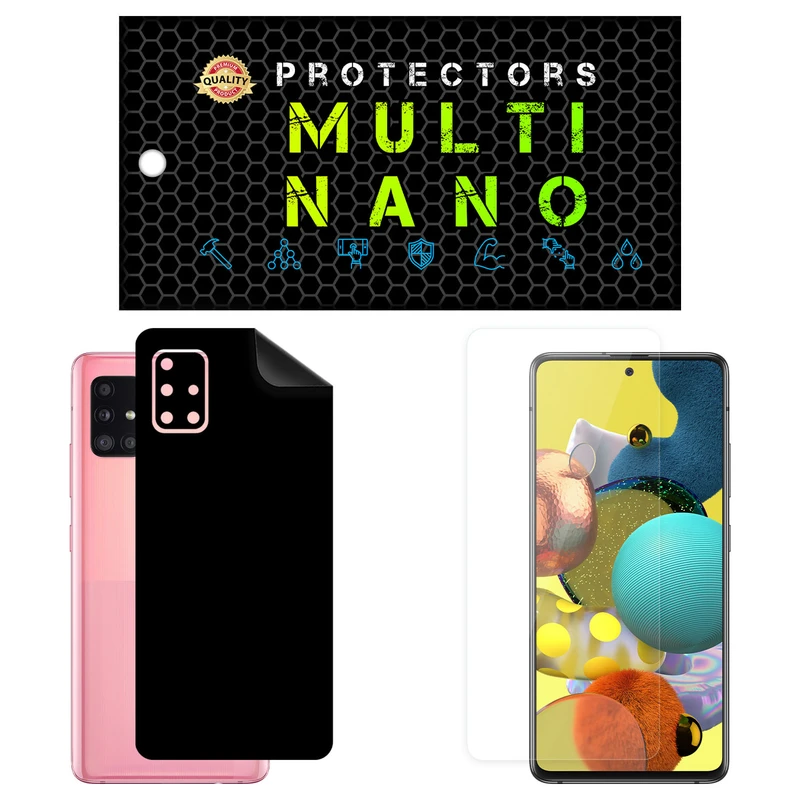محافظ صفحه نمایش مولتی نانو مدل X-SFM مناسب برای گوشی موبایل سامسونگ Galaxy A51 5G به همراه برچسب پوششی