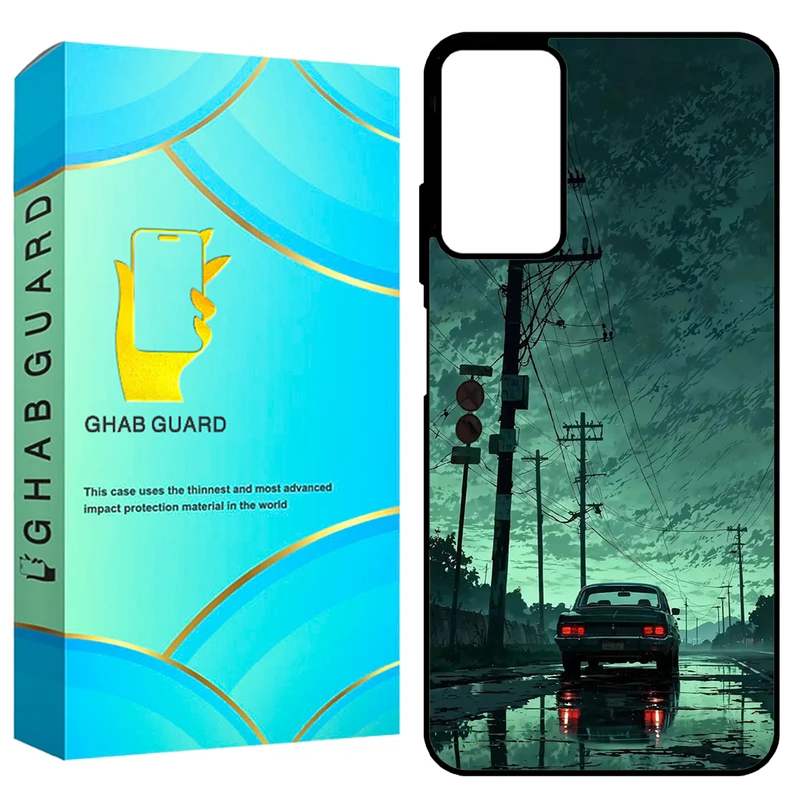 کاور قاب گارد طرح ماشین و جاده مدل GCHPN11P مناسب برای گوشی موبایل شیائومی  Redmi Note 11 Pro 4G / Redmi Note 11 Pro 5G / Redmi Note 12 Pro 4G