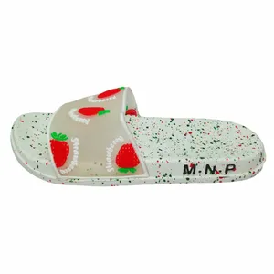 دمپایی دخترانه مدل میوه ای HD-strawberry