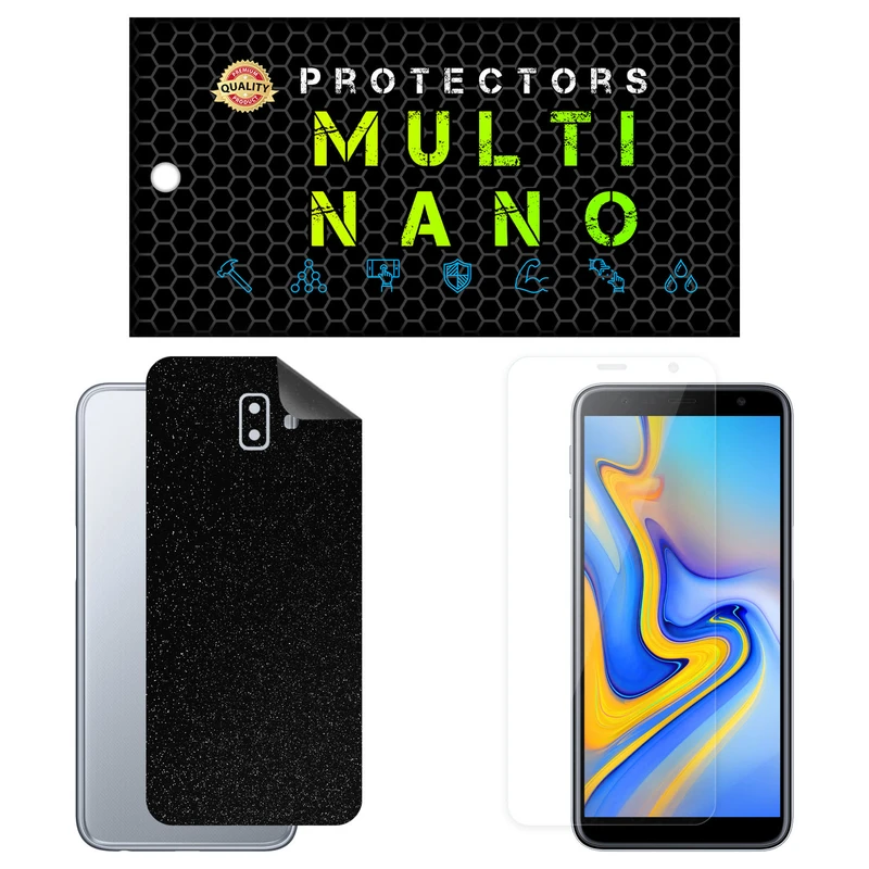 محافظ صفحه نمایش مولتی نانو مدل X-SFG مناسب برای گوشی موبایل سامسونگ Galaxy J6 Plus به همراه برچسب پوششی