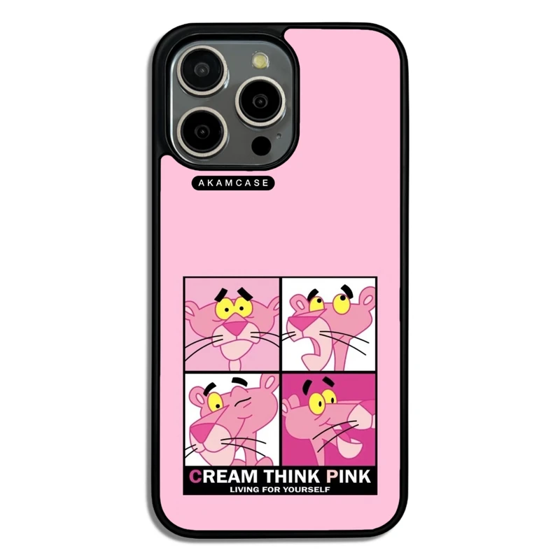 کاور آکام مدل AMC-WA15PROMAX-PINK PANTHER15 مناسب برای گوشی موبایل اپل iPhone 15 Pro Max