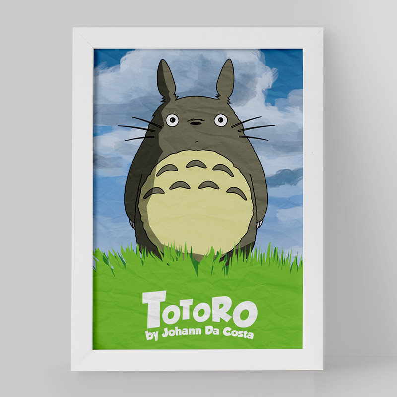 تابلو خندالو مدل انیمه توتورو Totoro کد 4541