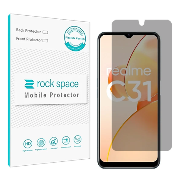 محافظ صفحه نمایش حریم شخصی راک اسپیس مدل HyPRV مناسب برای گوشی موبایل ريلمي C31