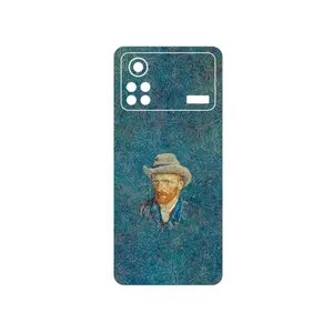 MAHOOT Self portrait with a gray felt hat Cover Sticker for Xiaomi Poco X4 Pro 5G