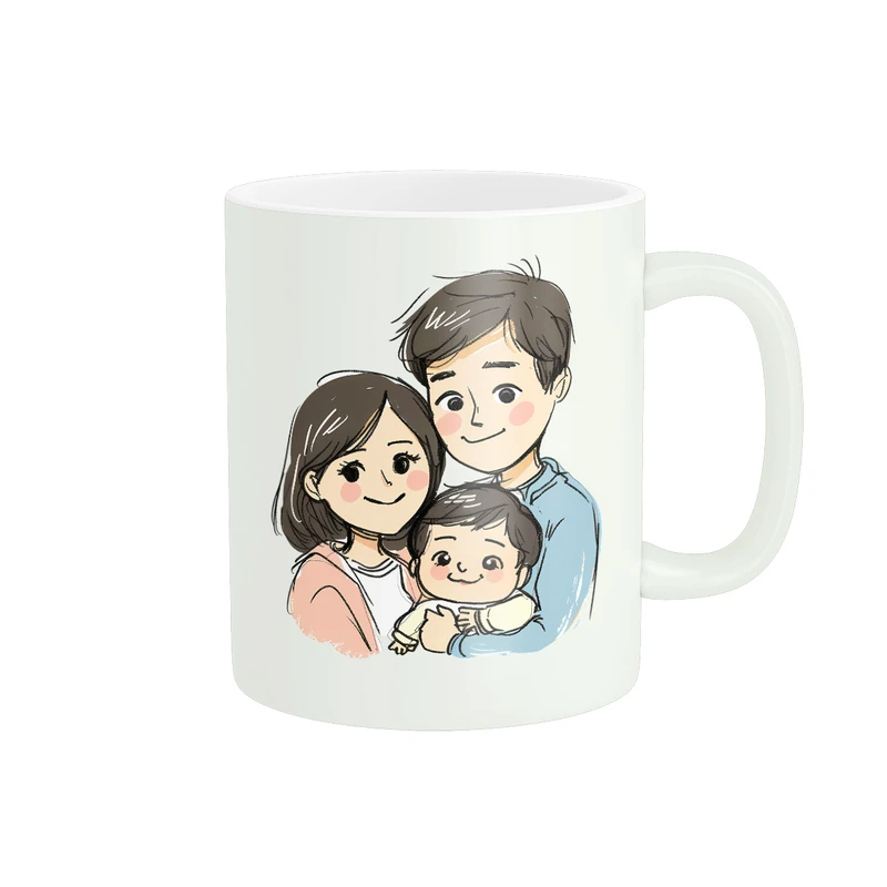 ماگ پادآفرین مدل روز پدر روز مرد همسر کد PM1238