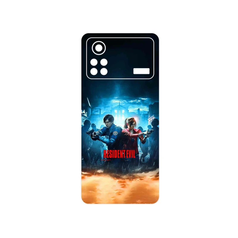 برچسب پوششی ماهوت مدل Residentevil Game Series مناسب برای گوشی موبایل شیائومی Poco X4 Pro 5G