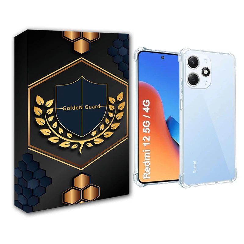 کاور گلدن گارد مدل ژله ای مناسب برای گوشی موبایل شیائومی REDMI 12