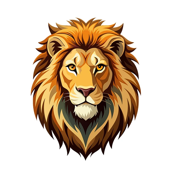 استیکر پارچه و لباس پاد آفرین طرح شیر کد 894