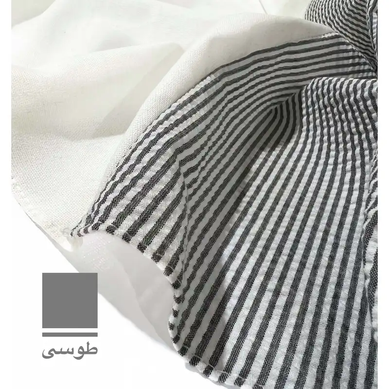 شال زنانه مدل راه راه کد 02