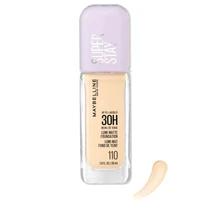 کرم پودر مایع مات میبلین SPF0 مدل Super Stay 30H Lumi-Matte شماره 102 مناسب برای انواع پوست حجم 30 میلی لیتر
