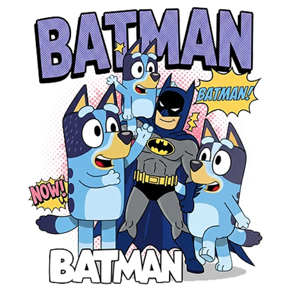  استیکر پارچه و لباس پاد آفرین طرح کارتونی بتمن کد 4419