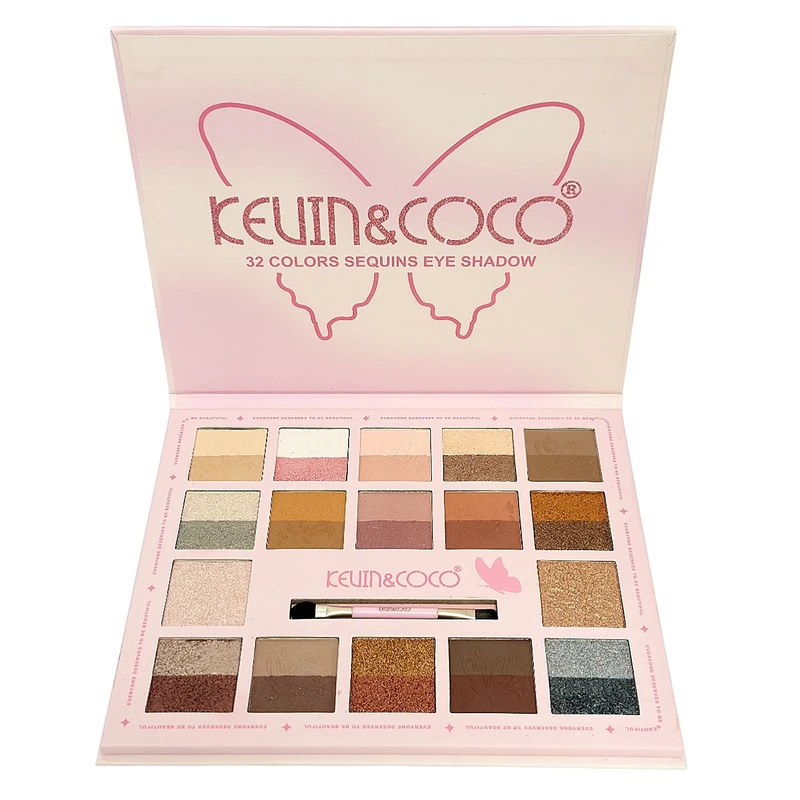 پالت سایه چشم کوین اند کوکو مدل پروانه ای کد 32