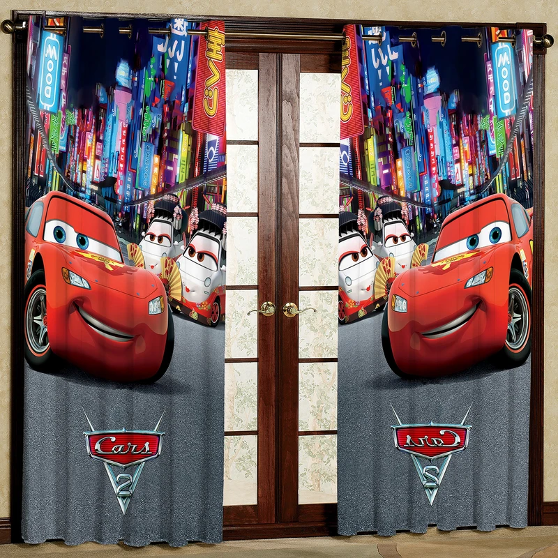   پرده کودک مدل ماشین ها هازان پانچی کد 4747 سایز 140x200 سانتی متر