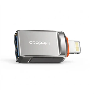 مبدل otg تبدیل usb به لایتنینگ مک دودو مدل newpack 2022